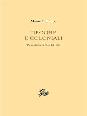 cover image of Droghe e coloniali